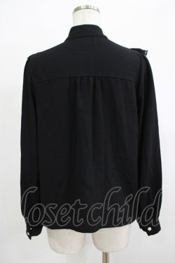 画像3: Ank Rouge / パールリボンタイブラウス M ブラック H-25-12-13-1048-CA-BL-NS-ZH