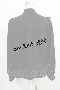 画像3: Ank Rouge / パールリボンタイブラウス M ブラック H-25-12-13-1048-CA-BL-NS-ZH