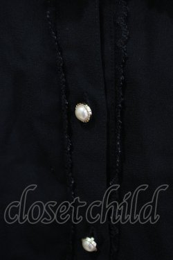 画像4: Ank Rouge / パールリボンタイブラウス M ブラック H-25-12-13-1048-CA-BL-NS-ZH