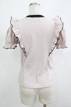 画像3: Ank Rouge / リボンタイ配色リブ M ピンク/ブラック H-25-12-13-1049-CA-TO-NS-ZH