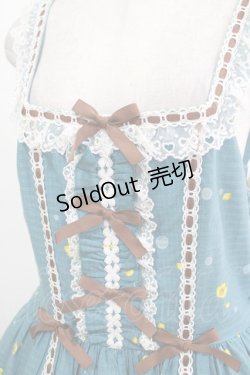 画像5: metamorphose / 【プラスサイズ】Dreamy Little Farm はしごレースフリルジャンパースカート プラスサイズ グリーン H-25-12-13-1004-ME-OP-NS-ZH