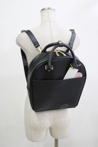 m petit by misako / TT*AM2WAYリュック  ブラック H-25-12-13-1052-LO-BG-NS-ZH