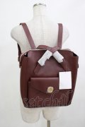 m petit by misako / AMリュック  ボルドー H-25-12-13-1053-LO-BG-NS-ZH
