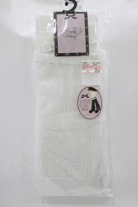 Lovely Tency / 眞白ありす/チャームガーター  ホワイト H-25-12-13-1057-GO-ZA-NS-ZH