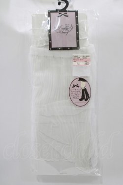 画像1: Lovely Tency / 眞白ありす/チャームガーター  ホワイト H-25-12-13-1057-GO-ZA-NS-ZH