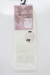 m petit by misako / AMCSレーシーリボンレース  ホワイト H-25-12-13-1060-LO-ZA-NS-ZH