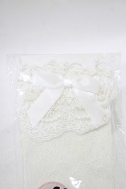 画像2: m petit by misako / AMCSレーシーリボンレース  ホワイト H-25-12-13-1060-LO-ZA-NS-ZH
