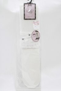 Lovely Tency / 眞白ありす/ガーターネット  ホワイト H-25-12-13-1061-GO-ZA-NS-ZH