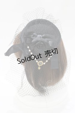 画像2: metamorphose / トークハット  ブラック H-25-12-13-1067-ME-AC-NS-ZH