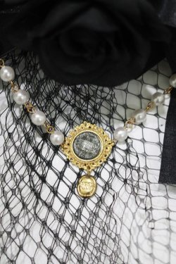 画像3: metamorphose / トークハット  ブラック H-25-12-13-1067-ME-AC-NS-ZH