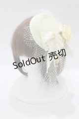 metamorphose / トークハット  生成り H-25-12-13-1068-ME-AC-NS-ZH