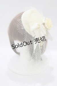 metamorphose / トークハット  生成り H-25-12-13-1068-ME-AC-NS-ZH