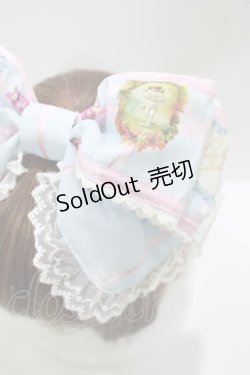 画像2: BABY,THE STARS SHINE BRIGHT / Effeuiller la Marguerite〜乙女の恋心のゆくえ〜柄カチューシャ  サックス H-25-12-13-1070-BA-AC-NS-ZH