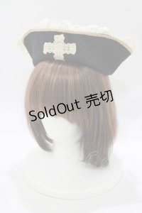 BABY,THE STARS SHINE BRIGHT / フローレンスのナースキャップ  ブラック H-25-12-13-1072-BA-AC-NS-ZH