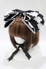 ALICE and the PIRATES / Dolly Ribbonヘッドドレス  ブラック H-25-12-13-1074-PA-AC-NS-ZH