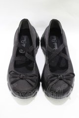 Cherirulu Chocola / バレエシューズ S ブラック H-25-12-13-1075-GO-SH-NS-ZH