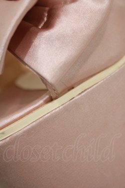 画像6: DearMyLoveRose / ビッグリボン厚底サンダル 22.5cm ピンク H-25-12-13-1076-EL-SH-NS-ZH