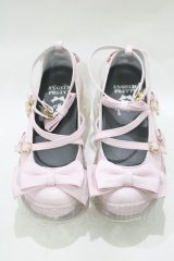 Angelic Pretty / Angelic pretty × JennyFax Tea Party Moon 25cm ピンク H-25-12-13-1080-AP-SH-NS-ZH