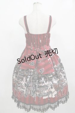 画像3: ALICE and the PIRATES / Rosy night’s Masquerade柄ジャンパースカートII Free ボルドー H-25-12-13-1001-PA-OP-NS-ZH