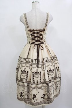 画像3: Innocent World / マリオネットシアターフリルジャンパースカート M/108cm丈 カフェオレ H-25-12-13-1009-IW-OP-NS-ZH