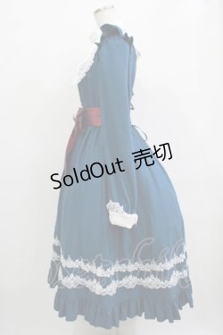 画像2: Hoshibako Works / Hoshibako Works×Midori Fukasawa Collaborationドレス S ブルー H-25-12-13-1011-LO-OP-NS-ZH