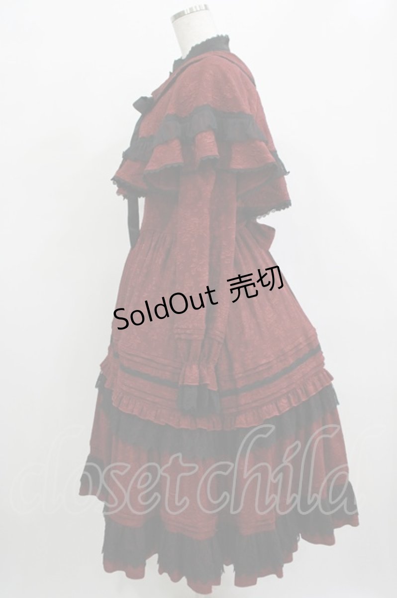 画像2: Hoshibako Works / Rozen Maiden x HoshibakoWorks 真紅ケープ付きワンピース Free ボルドー H-25-12-13-1012-LO-OP-NS-ZH (2)