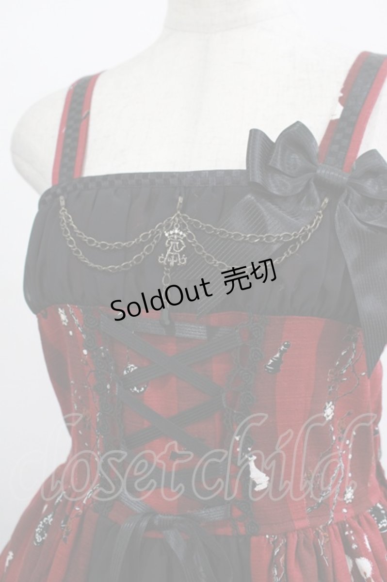 画像5: ALICE and the PIRATES / Rosy night’s Masquerade柄ジャンパースカートII Free ボルドー H-25-12-13-1001-PA-OP-NS-ZH (5)
