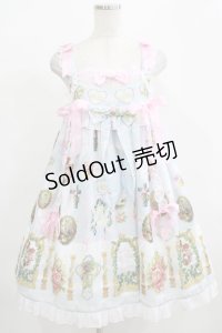 BABY,THE STARS SHINE BRIGHT / Effeuiller la Marguerite〜乙女の恋心のゆくえ〜柄ベビードールジャンパースカート Free サックス H-25-12-13-1002-BA-OP-NS-ZH