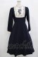 画像1: Fi.n.t / 絵画風ヨーク刺繍ワンピース Free NAVY H-25-12-13-1015-CA-OP-NS-ZH (1)