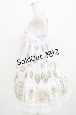 画像2: BABY,THE STARS SHINE BRIGHT / Effeuiller la Marguerite〜乙女の恋心のゆくえ〜柄ベビードールジャンパースカート Free サックス H-25-12-13-1002-BA-OP-NS-ZH