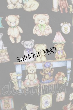 画像4: yukiemon / ベア部屋柄ワンピース M ブラウン H-25-12-13-1017-LO-OP-NS-ZH