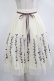 画像1: an another angelus / スミレ刺繍チュールスカート Free OFF WHITE H-25-12-13-1018-CA-SK-NS-ZH (1)