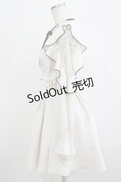 画像2: Rojita / ハートチャーム肩透かしラッフルワンピース Free  H-25-12-13-1024-LO-OP-NS-ZH