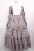 axes femme kawaii / アンティークドールワンピース M グレー H-25-12-14-007-AX-OP-NS-ZH
