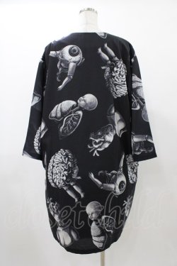 画像2: Drug Honey / マッドサイエンス臓器移植ワンピース  ブラック H-25-12-14-1029-PU-OP-KB-ZH