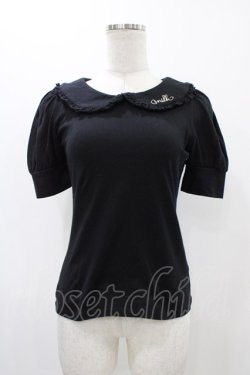 画像1: MILK / メイデン トップス  ブラック H-25-12-14-1035-ML-TO-KB-ZH