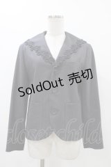 Jane Marple / Clear twillマリンカラージャケット  グレー H-25-12-14-1037-JM-JA-KB-ZH