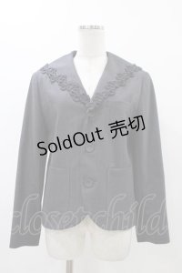 Jane Marple / Clear twillマリンカラージャケット  グレー H-25-12-14-1037-JM-JA-KB-ZH