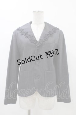 画像1: Jane Marple / Clear twillマリンカラージャケット  グレー H-25-12-14-1037-JM-JA-KB-ZH