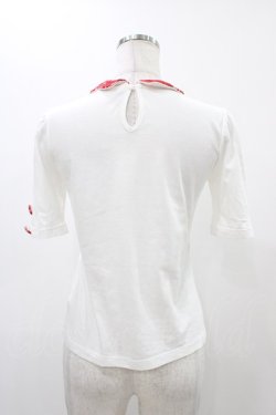 画像2: MILK / ホイップTops  オフ×レッド H-25-12-14-1038-ML-TO-KB-ZH