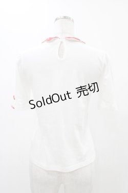 画像2: MILK / ホイップTops  オフ×レッド H-25-12-14-1038-ML-TO-KB-ZT1216J