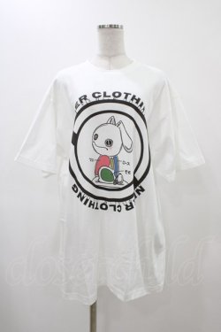 画像1: NieR Clothing / プリントCOTTON CUTSEW XL 白/Nierちゃん H-25-12-14-1040-PU-TO-KB-ZH