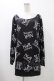 画像1: NieR Clothing / プリントトップス  黒ロゴ H-25-12-14-1045-PU-BL-KB-ZH (1)
