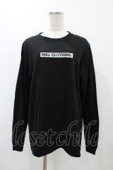 NieR Clothing / BOX LOGO BLACK CUTSEW M 黒 H-25-12-14-1046-PU-TO-KB-ZH
