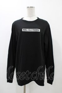 NieR Clothing / BOX LOGO BLACK CUTSEW M 黒 H-25-12-14-1046-PU-TO-KB-ZH