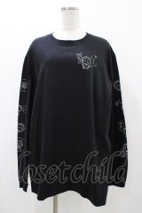 Candy Stripper / コジコジの名？台詞 L/S TEE  ブラック H-25-12-14-1048-PU-TO-KB-ZH