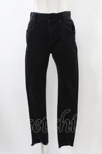 Candy Stripper / TATTERED HEM SKINNY DENIM S ブラック H-25-12-14-1010-PU-PA-KB-ZH