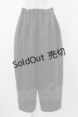 Jane Marple Dans Le Salon / サイドボタンパンツ  グレー H-25-12-14-1012-JM-PA-KB-ZH