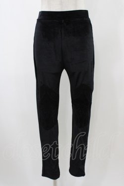 画像1: Restyle / Beaded leggings L ブラック H-25-12-14-1013-GO-PA-KB-ZH