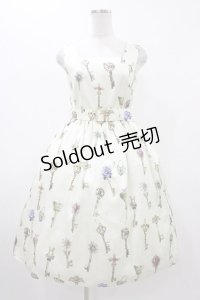 MILK / ラビリンスKeyジャンスカ  アイボリー H-25-12-14-1023-ML-OP-KB-ZH